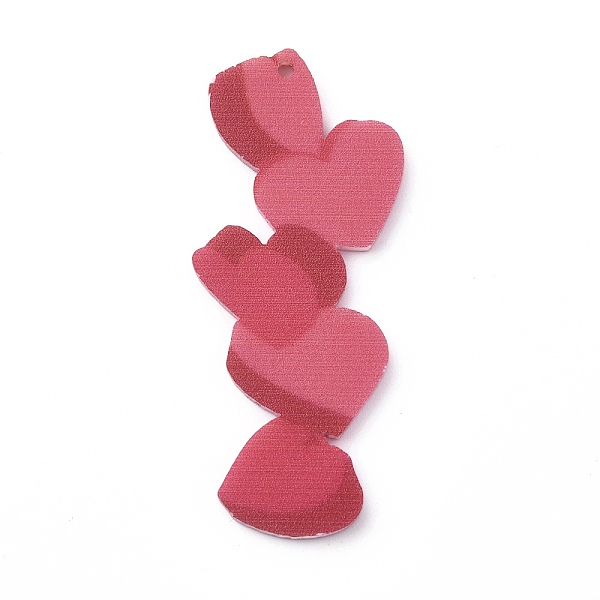 PandaHall Acrylic Pendants, Valentine's Day Theme Charm, Heart Pattern, 49.5x20x2mm, Hole: 1.6mm Acrylic Heart Red
PandaHall Acrylic Pendants, Valentine's Day Theme Charm, Heart Pattern, 49.5x20x2mm, Hole: 1.6mm Acrylic Heart Red