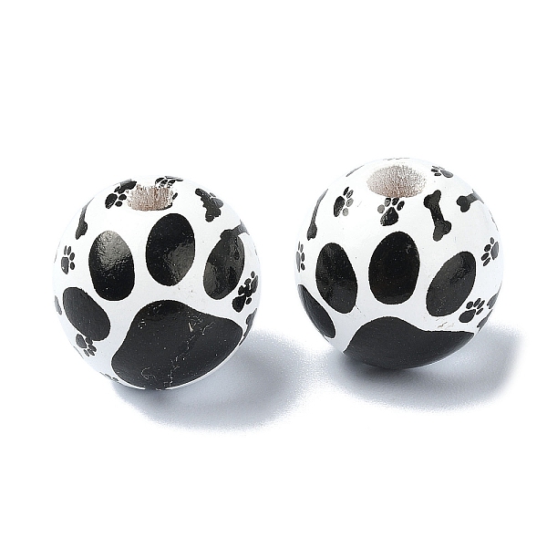 PandaHall Pet Theme Wood Large Hole European Beads, Round, Black, 15.5~16x15mm, Hole: 4.5mm Wood Others Black
PandaHall Pet Theme Wood Large Hole European Beads, Round, Black, 15.5~16x15mm, Hole: 4.5mm Wood Others Black