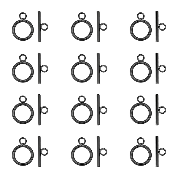 PandaHall UNICRAFTALE 12 Sets Stainless Steel Toggle Clasps Round IQ Toggle Clasps T-bar Closure Clasps Black Neckalce Toggle Clasps Jewelry...
PandaHall UNICRAFTALE 12 Sets Stainless Steel Toggle Clasps Round IQ Toggle Clasps T-bar Closure Clasps Black Neckalce Toggle Clasps Jewelry...