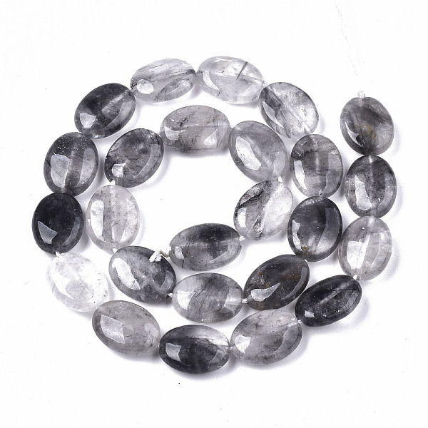 PandaHall Natural Cloudy Quartz Beads Strands, Oval, 16x12.5x5~6mm, Hole: 1mm, about 25pcs/strand, 15.94 inch(40.5cm) Cloudy Quartz Oval
PandaHall Natural Cloudy Quartz Beads Strands, Oval, 16x12.5x5~6mm, Hole: 1mm, about 25pcs/strand, 15.94 inch(40.5cm) Cloudy Quartz Oval