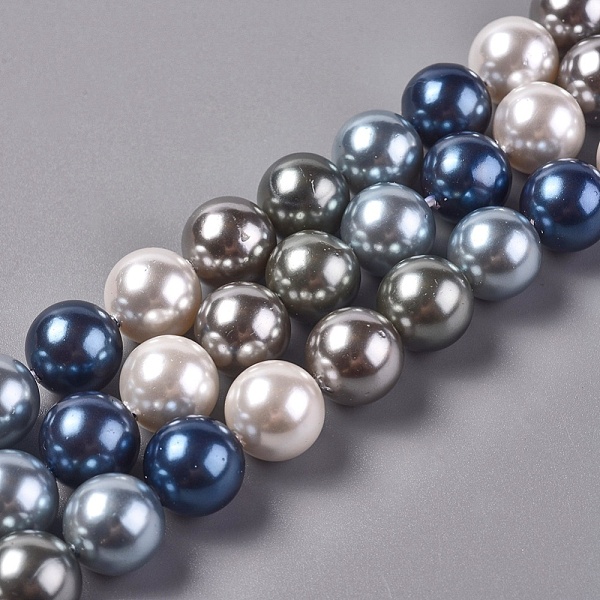 PandaHall Electroplated Shell Beads Strands, Round, Blue, 10mm, Hole: 0.8mm, about 16pcs/strand, 6.5 inch(16.5cm) Other Sea Shell Round Blue
PandaHall Electroplated Shell Beads Strands, Round, Blue, 10mm, Hole: 0.8mm, about 16pcs/strand, 6.5 inch(16.5cm) Other Sea Shell Round Blue