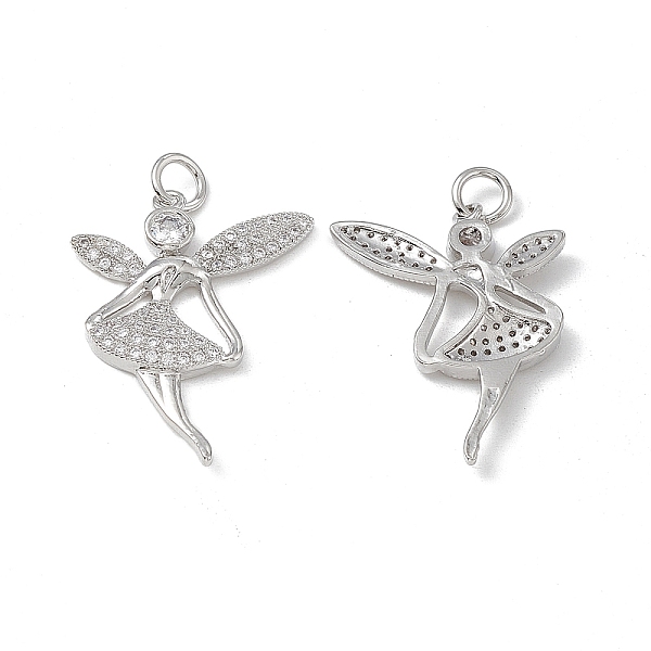 PandaHall Brass Micro Pave Cubic Zirconia Pendants, with Glass, with Jump Ring, Fairy Charm, Platinum, 25.5x19x2mm, Hole: 3.4mm Brass+Cubic..., Clear
PandaHall Brass Micro Pave Cubic Zirconia Pendants, with Glass, with Jump Ring, Fairy Charm, Platinum, 25.5x19x2mm, Hole: 3.4mm Brass+Cubic..., Clear