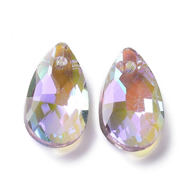 PandaHall Faceted Teardrop Glass Pendants, Violet, 16x9x5mm, Hole: 1mm Glass Teardrop Purple
PandaHall Faceted Teardrop Glass Pendants, Violet, 16x9x5mm, Hole: 1mm Glass Teardrop Purple