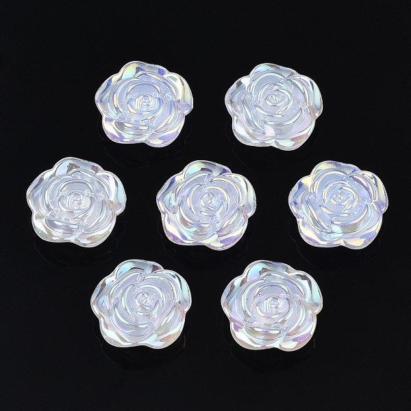 PandaHall Electroplate Acrylic Cabochons, Flower, WhiteSmoke, 12x12x5mm Acrylic Flower White
PandaHall Electroplate Acrylic Cabochons, Flower, WhiteSmoke, 12x12x5mm Acrylic Flower White