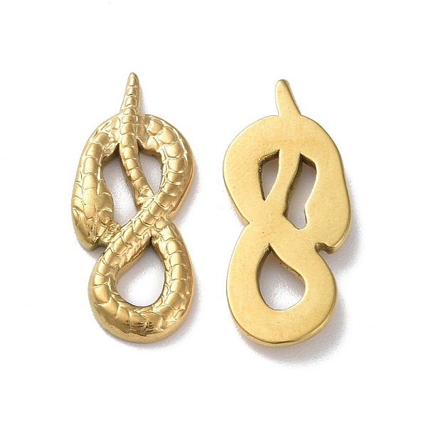 PandaHall Ion Plating(IP) 304 Stainless Steel Cabochons, Snake, Golden, 24.5x10.5x2mm 304 Stainless Steel Snake
PandaHall Ion Plating(IP) 304 Stainless Steel Cabochons, Snake, Golden, 24.5x10.5x2mm 304 Stainless Steel Snake