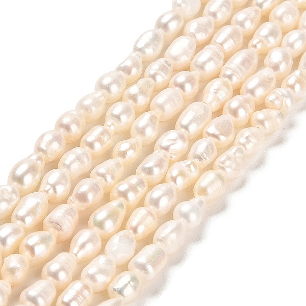 PandaHall Natural Cultured Freshwater Pearl Beads Strands, Two Sides Polished, Grade 3A+, Linen, 5~10x4.5~6mm, Hole: 0.6mm, about..., Brown
PandaHall Natural Cultured Freshwater Pearl Beads Strands, Two Sides Polished, Grade 3A+, Linen, 5~10x4.5~6mm, Hole: 0.6mm, about..., Brown