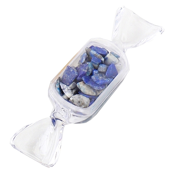 PandaHall Raw Natural Lapis Lazuli Chip in Plastic Candy Box Display Decorations, Reiki Energy Stone Ornament, 80mm Lapis Lazuli Candy
PandaHall Raw Natural Lapis Lazuli Chip in Plastic Candy Box Display Decorations, Reiki Energy Stone Ornament, 80mm Lapis Lazuli Candy
