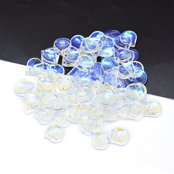 PandaHall Transparent Glass Charms, Petal, AB Color, Clear AB, 15x13.5x4mm, Hole: 1.2mm Glass Flower White
PandaHall Transparent Glass Charms, Petal, AB Color, Clear AB, 15x13.5x4mm, Hole: 1.2mm Glass Flower White