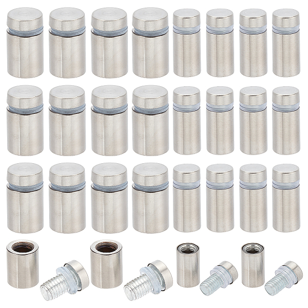 PandaHall CHGCRAFT 201 Stainless Steel Screws Set, with Silicone Rings, Acrylic Plate Accessories, Stainless Steel Color, 2.7x1.22~1.9cm...
PandaHall CHGCRAFT 201 Stainless Steel Screws Set, with Silicone Rings, Acrylic Plate Accessories, Stainless Steel Color, 2.7x1.22~1.9cm...