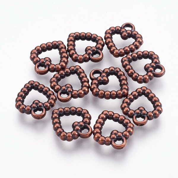 PandaHall CCB Plastic Charms, Heart, Antique Bronze, 15x13x3mm, Hole: 1.8mm Plastic Heart
PandaHall CCB Plastic Charms, Heart, Antique Bronze, 15x13x3mm, Hole: 1.8mm Plastic Heart