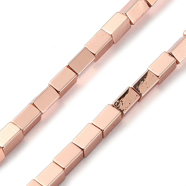 PandaHall Electroplated Synthetic Non-magnetic Hematite Beads Strands, Rectangle, Rose Gold Plated, 4x2.5x2.5mm, Hole: 0.8mm, about...
PandaHall Electroplated Synthetic Non-magnetic Hematite Beads Strands, Rectangle, Rose Gold Plated, 4x2.5x2.5mm, Hole: 0.8mm, about...