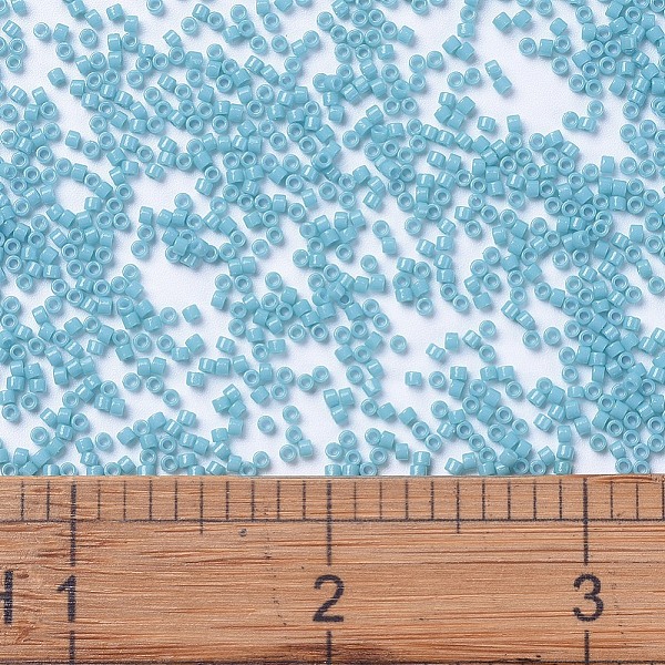 PandaHall MIYUKI Delica Beads, Cylinder, Japanese Seed Beads, 11/0, (DB2128) Duracoat Dyed Opaque Nile Blue, 1.3x1.6mm, Hole: 0.8mm, about..., Cyan
PandaHall MIYUKI Delica Beads, Cylinder, Japanese Seed Beads, 11/0, (DB2128) Duracoat Dyed Opaque Nile Blue, 1.3x1.6mm, Hole: 0.8mm, about..., Cyan