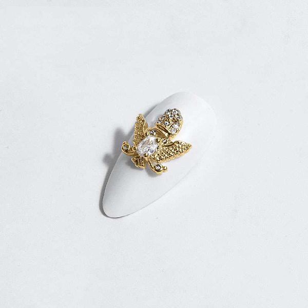 PandaHall Alloy Cabochons, Nail Art Decoration Accessories, with Cubic Zirconia, Butterfly, Clear, Golden, 13x12mm Alloy+Cubic Zirconia...
PandaHall Alloy Cabochons, Nail Art Decoration Accessories, with Cubic Zirconia, Butterfly, Clear, Golden, 13x12mm Alloy+Cubic Zirconia...