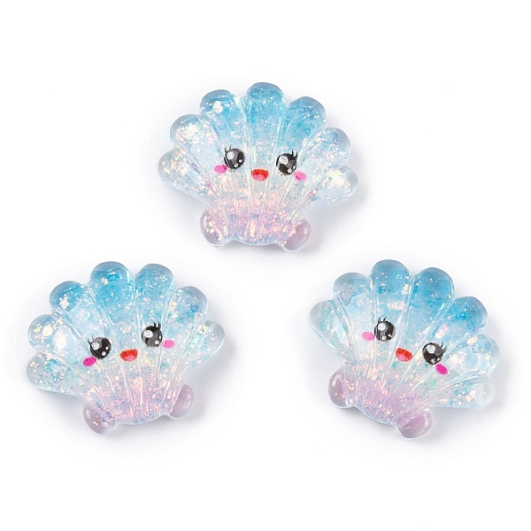 PandaHall Transparent Epoxy Resin Decoden Cabochons, Glitter Sea Animals, Shell Shape, 19x22x7mm Epoxy Resin Shell Shape
PandaHall Transparent Epoxy Resin Decoden Cabochons, Glitter Sea Animals, Shell Shape, 19x22x7mm Epoxy Resin Shell Shape