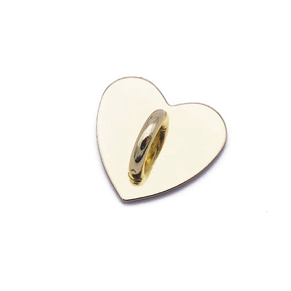 PandaHall Zinc Alloy Cell Phone Heart Holder Stand, Finger Grip Ring Kickstand, Light Yellow, 2.4cm Alloy
PandaHall Zinc Alloy Cell Phone Heart Holder Stand, Finger Grip Ring Kickstand, Light Yellow, 2.4cm Alloy