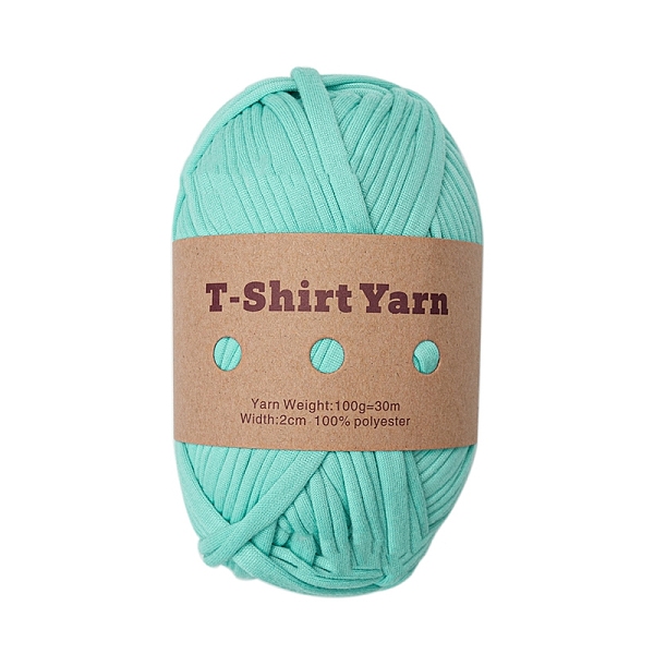 PandaHall Polyester Cloth Yarn, For Hand Knitting Thick Thread, Crochet Cloth Yarn, Aquamarine, 20mm, about 32.81 Yards(30m)/Skein Polyester..., Green
PandaHall Polyester Cloth Yarn, For Hand Knitting Thick Thread, Crochet Cloth Yarn, Aquamarine, 20mm, about 32.81 Yards(30m)/Skein Polyester..., Green