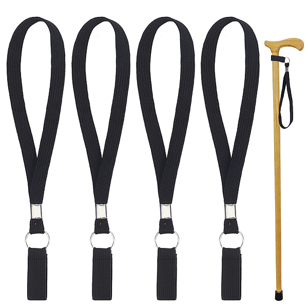 PandaHall Nylon Walking Stick Wrist Straps, Wrist Loop for Walking Crutch, Cane Ropes for Elderly, with Iron Finding, Black, 245x20.5x4mm...
PandaHall Nylon Walking Stick Wrist Straps, Wrist Loop for Walking Crutch, Cane Ropes for Elderly, with Iron Finding, Black, 245x20.5x4mm...