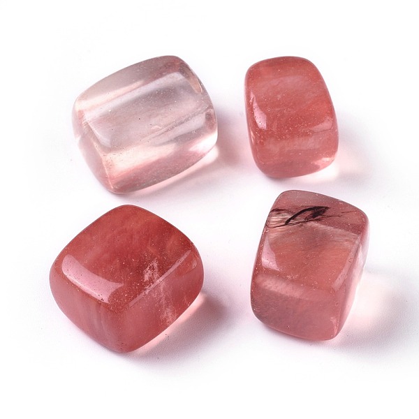 PandaHall Cherry Quartz Glass Beads, Cube, No Hole/Undrilled, 13~27x13~27x13~27mm, about 100g/bag Cherry Quartz Glass Cube
PandaHall Cherry Quartz Glass Beads, Cube, No Hole/Undrilled, 13~27x13~27x13~27mm, about 100g/bag Cherry Quartz Glass Cube