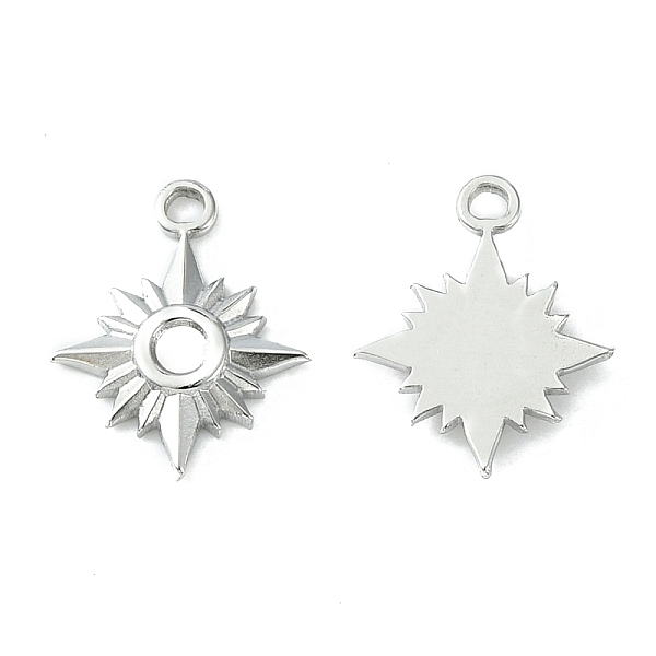 PandaHall 304 Stainless Steel Pendant Cabochon Settings, Star, Stainless Steel Color, Tray: 2mm, 12.5x10.5x1.5mm, Hole: 1.2mm 304 Stainless...
PandaHall 304 Stainless Steel Pendant Cabochon Settings, Star, Stainless Steel Color, Tray: 2mm, 12.5x10.5x1.5mm, Hole: 1.2mm 304 Stainless...