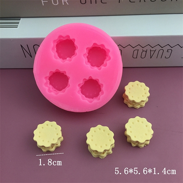 PandaHall Cookies DIY Food Grade Silicone Fondant Molds, for Chocolate Candy Making, Round, 56x14mm, Inner Diameter: 18mm Silicone Round
PandaHall Cookies DIY Food Grade Silicone Fondant Molds, for Chocolate Candy Making, Round, 56x14mm, Inner Diameter: 18mm Silicone Round