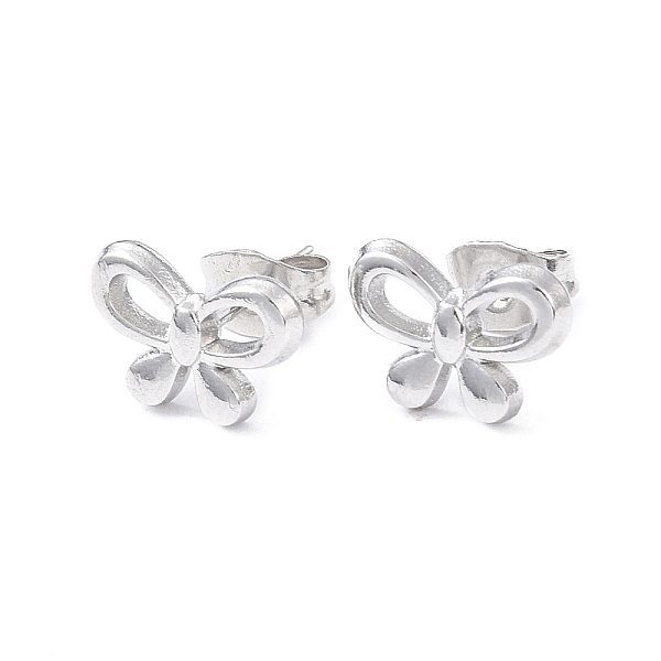 PandaHall 304 Stainless Steel Stud Earring for Women, Hollow Butterfly, Stainless Steel Color, 8x11.5mm, Pin: 0.8mm 304 Stainless Steel...
PandaHall 304 Stainless Steel Stud Earring for Women, Hollow Butterfly, Stainless Steel Color, 8x11.5mm, Pin: 0.8mm 304 Stainless Steel...