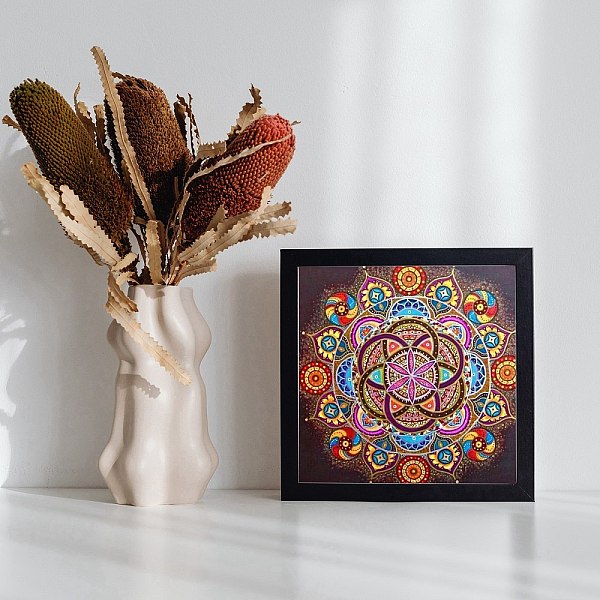 PandaHall DIY 5D Diamond Painting Mandala Flower Full Drill Kits, Including Canvas Painting Cloth, Resin Rhinestones, Diamond Sticky Pen...
PandaHall DIY 5D Diamond Painting Mandala Flower Full Drill Kits, Including Canvas Painting Cloth, Resin Rhinestones, Diamond Sticky Pen...