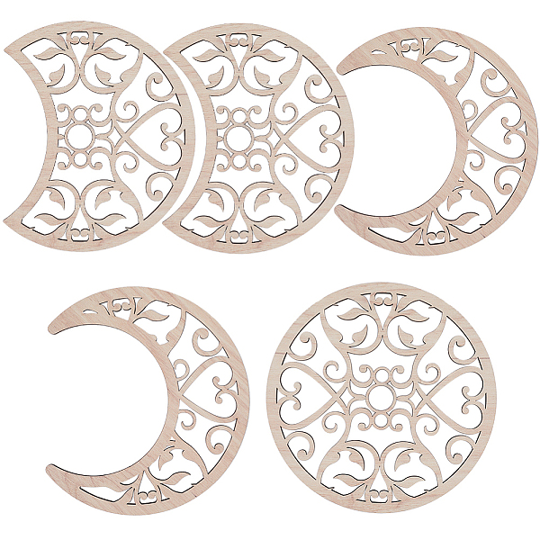 PandaHall Wooden Moon Phase Decor Wall Decorations Set, with Stickers, for Bedroom Home Living Room Ornament , Pink, 200~201x167~201x4.5mm...
PandaHall Wooden Moon Phase Decor Wall Decorations Set, with Stickers, for Bedroom Home Living Room Ornament , Pink, 200~201x167~201x4.5mm...