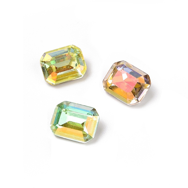 PandaHall Light AB Style Glass Rhinestone Cabochons, Flat Back & Back Plated, Rectangle, Mixed Color, 10x8x4.7mm Glass Rhinestone Rectangle..., Multicolor
PandaHall Light AB Style Glass Rhinestone Cabochons, Flat Back & Back Plated, Rectangle, Mixed Color, 10x8x4.7mm Glass Rhinestone Rectangle..., Multicolor