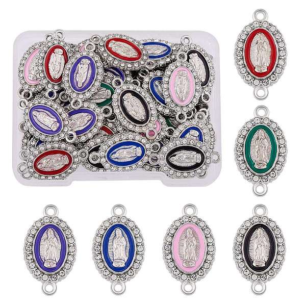 PandaHall 60 Pieces Virgin Mary Charm Connector Our Lady Virgin Mary Link Enamel Metal Charm Pendant, with Crystal Rhinestones, for Jewelry..., Multicolor
PandaHall 60 Pieces Virgin Mary Charm Connector Our Lady Virgin Mary Link Enamel Metal Charm Pendant, with Crystal Rhinestones, for Jewelry..., Multicolor