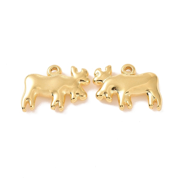 PandaHall Ion Plating(IP) 304 Stainless Steel Pendants, Cattle Charms, Golden, 12x15.5x3mm, Hole: 1.2mm 304 Stainless Steel Cattle
PandaHall Ion Plating(IP) 304 Stainless Steel Pendants, Cattle Charms, Golden, 12x15.5x3mm, Hole: 1.2mm 304 Stainless Steel Cattle