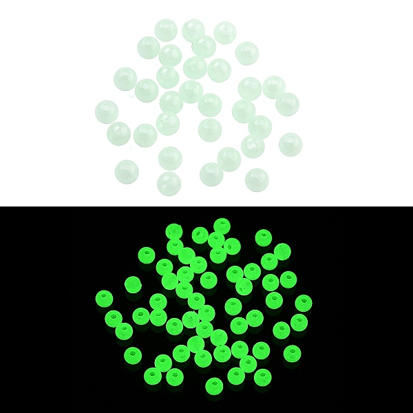 PandaHall Opaque Luminous Acrylic Beads, Glow in the Dark Beads, Round, Aquamarine, 4mm, Hole: 1mm, about 16666pcs/500g Acrylic Round Green
PandaHall Opaque Luminous Acrylic Beads, Glow in the Dark Beads, Round, Aquamarine, 4mm, Hole: 1mm, about 16666pcs/500g Acrylic Round Green