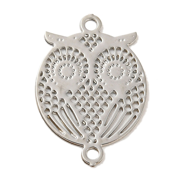 PandaHall Rack Plating Brass Hollow Out Connector Charms, Long-Lasting Plated, Owl Etched Metal Embellishments, Platinum, 16.5x11.5x0.3mm...
PandaHall Rack Plating Brass Hollow Out Connector Charms, Long-Lasting Plated, Owl Etched Metal Embellishments, Platinum, 16.5x11.5x0.3mm...