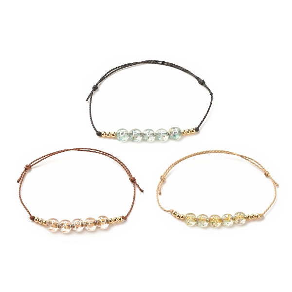 PandaHall 3Pcs 3 Color Acrylic Letter Beaded Bracelets Set, Stackable Adjustable Bracelets for Women, Mixed Color, Inner Diameter: 2~3-1/4..., Multicolor
PandaHall 3Pcs 3 Color Acrylic Letter Beaded Bracelets Set, Stackable Adjustable Bracelets for Women, Mixed Color, Inner Diameter: 2~3-1/4..., Multicolor