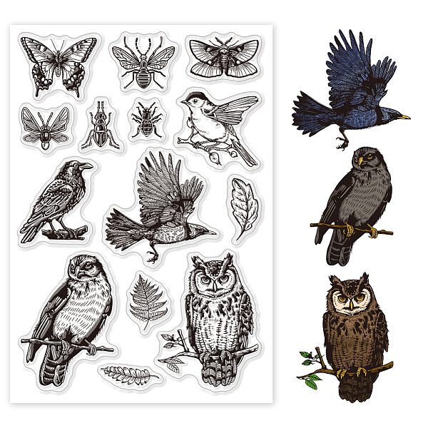 PandaHall Custom PVC Plastic Clear Stamps, for DIY Scrapbooking, Photo Album Decorative, Cards Making, Insects, 160x110x3mm Plastic Insects...
PandaHall Custom PVC Plastic Clear Stamps, for DIY Scrapbooking, Photo Album Decorative, Cards Making, Insects, 160x110x3mm Plastic Insects...