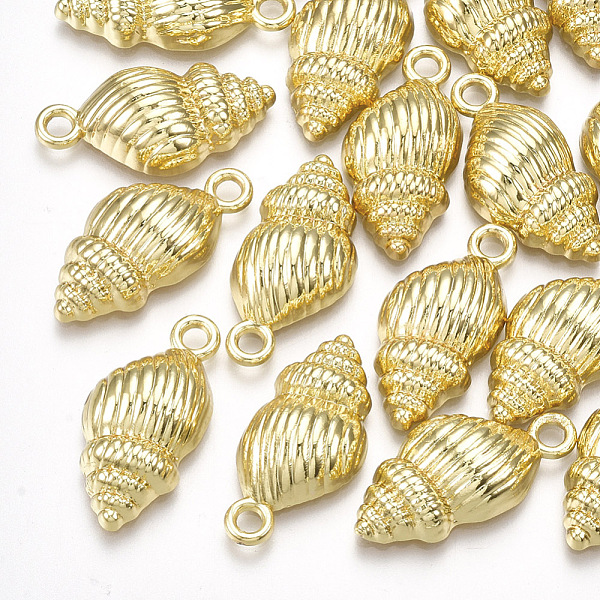 PandaHall Alloy Pendants, Conch Shape, Light Gold, 24x11.5x5.5mm, Hole: 2mm Alloy Shell Shape
PandaHall Alloy Pendants, Conch Shape, Light Gold, 24x11.5x5.5mm, Hole: 2mm Alloy Shell Shape