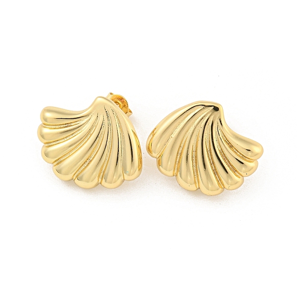 PandaHall Rack Plating Brass Stud Earring, Cadmium Free & Lead Free, Long-Lasting Plated, Shell Shape, Real 18K Gold Plated, 17x20mm Brass...
PandaHall Rack Plating Brass Stud Earring, Cadmium Free & Lead Free, Long-Lasting Plated, Shell Shape, Real 18K Gold Plated, 17x20mm Brass...