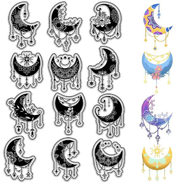 PandaHall CRASPIRE Moon Clear Stamps Datura Star Rubber Silicone Stamp Seal Transparent Silicone Stamps for Journaling Card Making DIY...
PandaHall CRASPIRE Moon Clear Stamps Datura Star Rubber Silicone Stamp Seal Transparent Silicone Stamps for Journaling Card Making DIY...