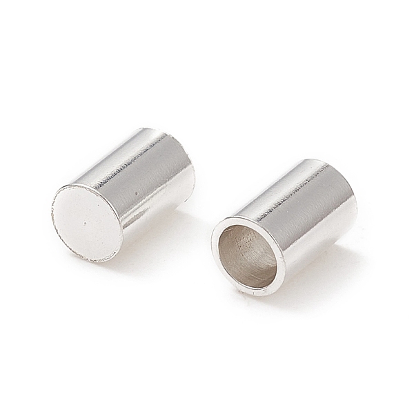 PandaHall 201 Stainless Steel Cord Ends, End Caps, Column, Silver, 6x4mm, Inner Diameter: 3mm 201 Stainless Steel
PandaHall 201 Stainless Steel Cord Ends, End Caps, Column, Silver, 6x4mm, Inner Diameter: 3mm 201 Stainless Steel