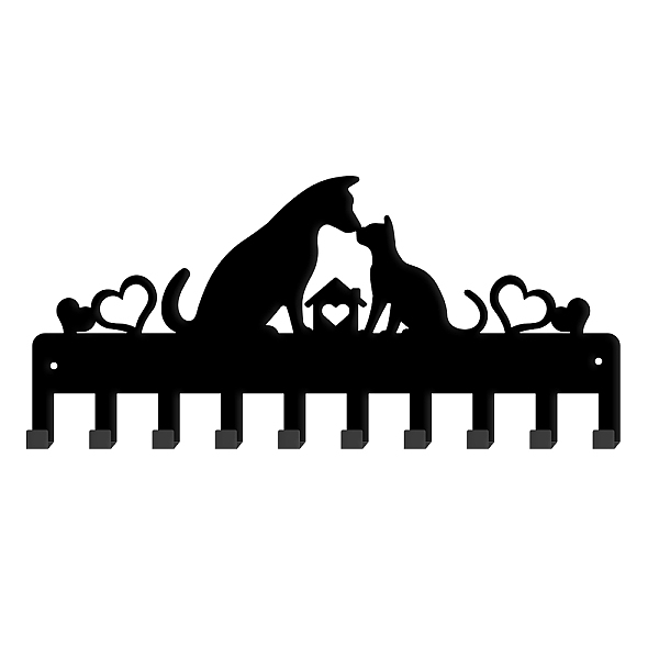 PandaHall Iron Wall Mounted Hook Hangers, 10-Hook Decorative Organizer Rack, for Bag Clothes Key Scarf Hanging Holder, with Screws, Black...
PandaHall Iron Wall Mounted Hook Hangers, 10-Hook Decorative Organizer Rack, for Bag Clothes Key Scarf Hanging Holder, with Screws, Black...