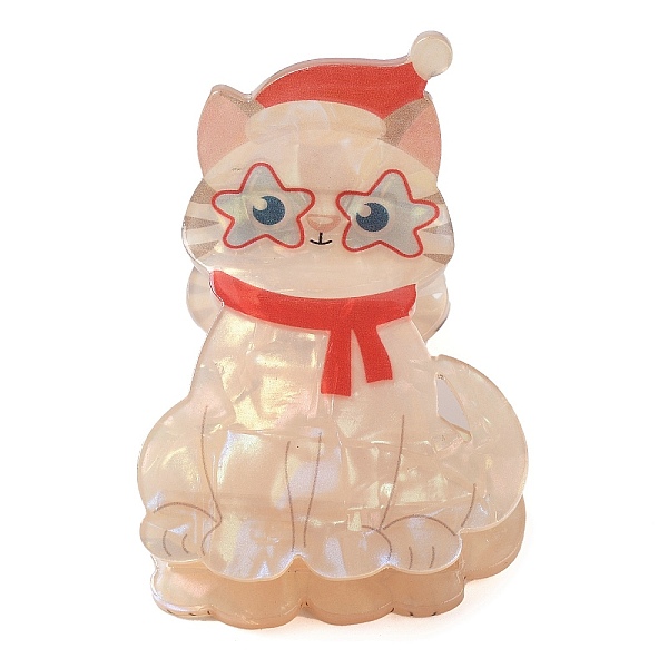 PandaHall Animal PVC Plastic Claw Hair Clips, with Steel Findings, Hair Accessories for Girls, Cat Shape, 65x46x58mm Plastic Cat Shape..., Orange
PandaHall Animal PVC Plastic Claw Hair Clips, with Steel Findings, Hair Accessories for Girls, Cat Shape, 65x46x58mm Plastic Cat Shape..., Orange
