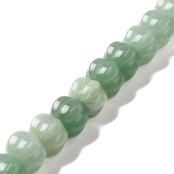 PandaHall Natural Green Aventurine Beads Strands, Pumpkin, 10x14x12.5mm, Hole: 1mm, about 20pcs/strand, 7.72''~7.76''(19.6~19.7cm) Green...
PandaHall Natural Green Aventurine Beads Strands, Pumpkin, 10x14x12.5mm, Hole: 1mm, about 20pcs/strand, 7.72''~7.76''(19.6~19.7cm) Green...