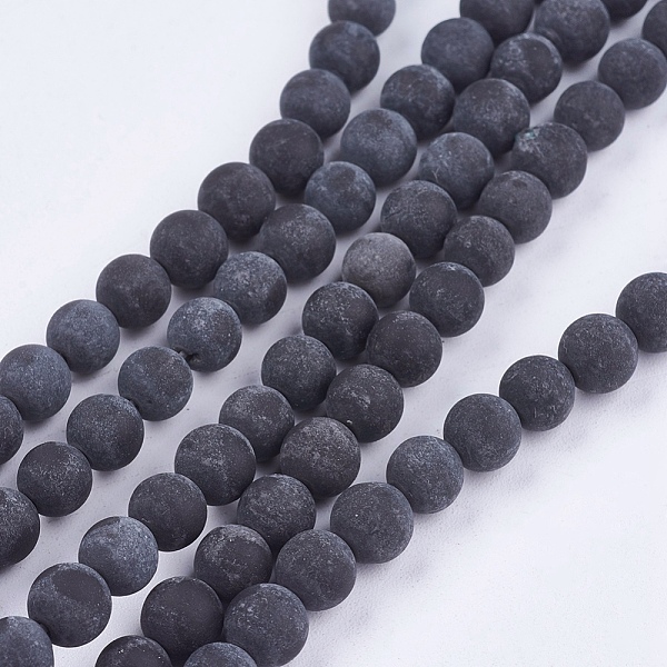 PandaHall Natural Black Stone Bead Strands, Round, Black, 8mm, Hole: 1mm, about 46pcs/strand, 14.76 inch Black Stone Round Black
PandaHall Natural Black Stone Bead Strands, Round, Black, 8mm, Hole: 1mm, about 46pcs/strand, 14.76 inch Black Stone Round Black