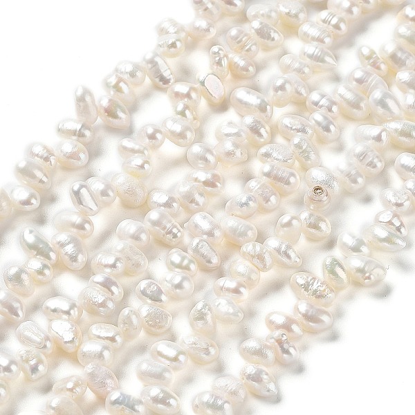 PandaHall Natural Cultured Freshwater Pearl Beads Strands, Rice, Antique White, 5~7x4~4.5mm, Hole: 0.6mm, about 90pcs/strand, 12.80''...
PandaHall Natural Cultured Freshwater Pearl Beads Strands, Rice, Antique White, 5~7x4~4.5mm, Hole: 0.6mm, about 90pcs/strand, 12.80''...