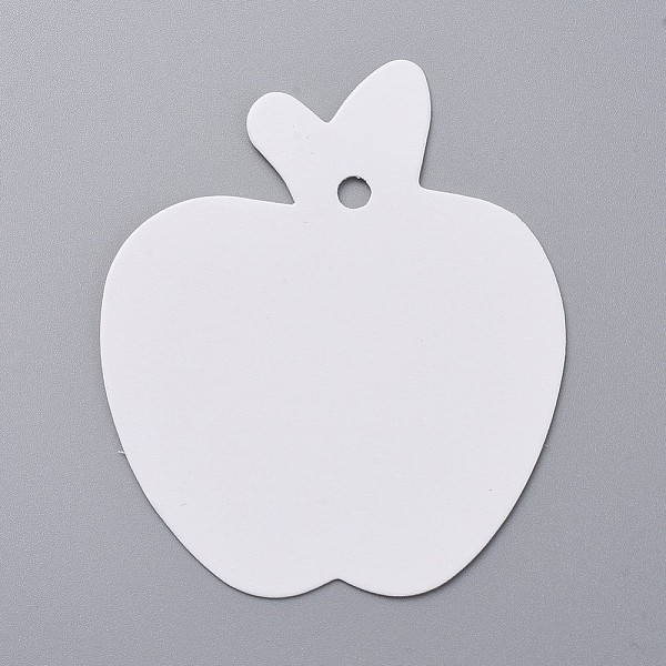PandaHall Paper Gift Tags, Hange Tags, For Arts and Crafts, Apple, White, 63.5x53x0.3mm, Hole: 4mm Paper White
PandaHall Paper Gift Tags, Hange Tags, For Arts and Crafts, Apple, White, 63.5x53x0.3mm, Hole: 4mm Paper White