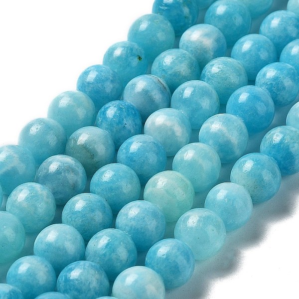 PandaHall Natural Hemimorphite Beads Strands, Round, 6mm, Hole: 1mm, 69pcs/strand, 16 inch(41cm) Hemimorphite Round
PandaHall Natural Hemimorphite Beads Strands, Round, 6mm, Hole: 1mm, 69pcs/strand, 16 inch(41cm) Hemimorphite Round
