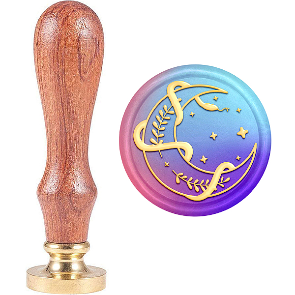 PandaHall Brass Wax Seal Stamp with Handle, for DIY Scrapbooking, Moon Pattern, 89x30mm Brass Moon
PandaHall Brass Wax Seal Stamp with Handle, for DIY Scrapbooking, Moon Pattern, 89x30mm Brass Moon