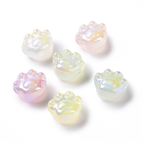 PandaHall UV Plating Rainbow Iridescent Luminous Acrylic Beads, Glitter Beads, Glow in the Dark, Cat Paw Print, Mixed Color, 16x18.5x13mm..., Multicolor
PandaHall UV Plating Rainbow Iridescent Luminous Acrylic Beads, Glitter Beads, Glow in the Dark, Cat Paw Print, Mixed Color, 16x18.5x13mm..., Multicolor
