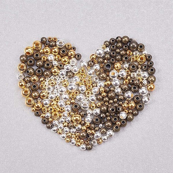 PandaHall Brass Spacer Beads, Seamless, Round, Mixed Color, 2.4~6mm, Hole: 0.8~2.5mm Brass Round
PandaHall Brass Spacer Beads, Seamless, Round, Mixed Color, 2.4~6mm, Hole: 0.8~2.5mm Brass Round
