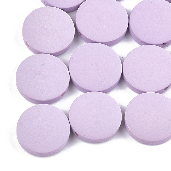 PandaHall Painted Natural Poplar Wood Beads, Flat Round, Lilac, 20x5mm, Hole: 1.4mm Poplar Wood Flat Round Purple
PandaHall Painted Natural Poplar Wood Beads, Flat Round, Lilac, 20x5mm, Hole: 1.4mm Poplar Wood Flat Round Purple