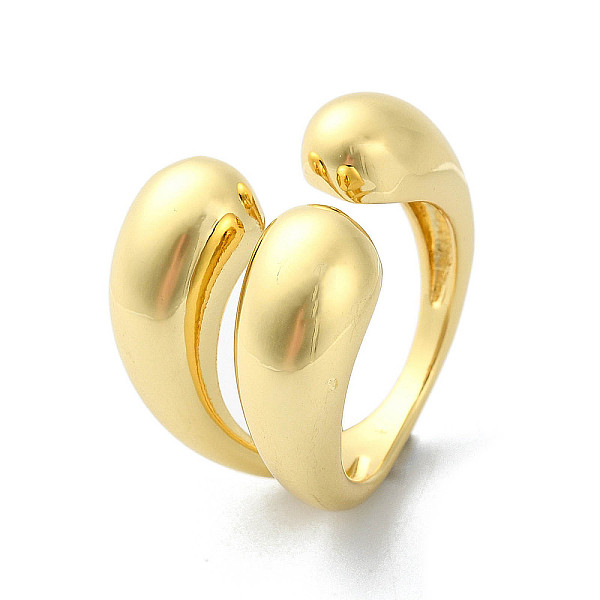 PandaHall Rack Plating Brass Open Cuff Rings, Cadmium Free & Lead Free, Long-Lasting Plated, Real 18K Gold Plated, US Size 7 3/4(17.9mm)...
PandaHall Rack Plating Brass Open Cuff Rings, Cadmium Free & Lead Free, Long-Lasting Plated, Real 18K Gold Plated, US Size 7 3/4(17.9mm)...
